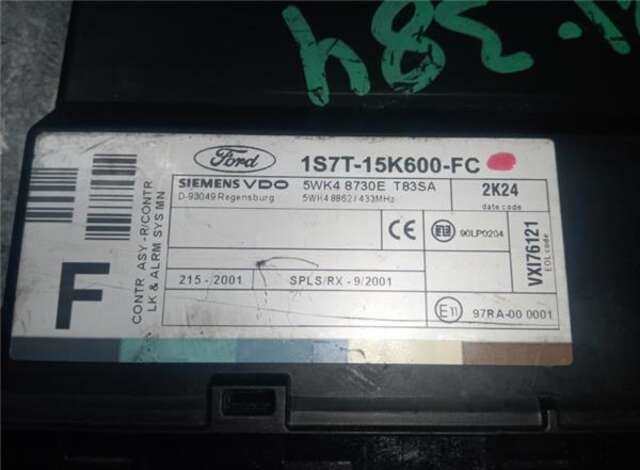 Foto 1ª: Centralita Cierre Centralizado Ford Focus 1.8 TDCI [FFDA]