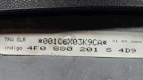 Foto 3ª: Airbag Delantero Izquierdo Audi A6 3.0 TDI QUATTRO 165KW) BERLINA 225CV [BMK] (2004)