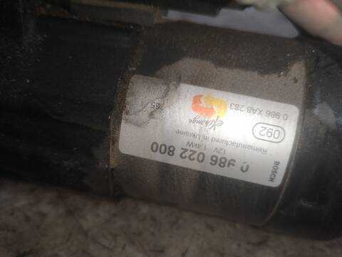 Motor de Arranque Renault Scenic K9KP732 JM)