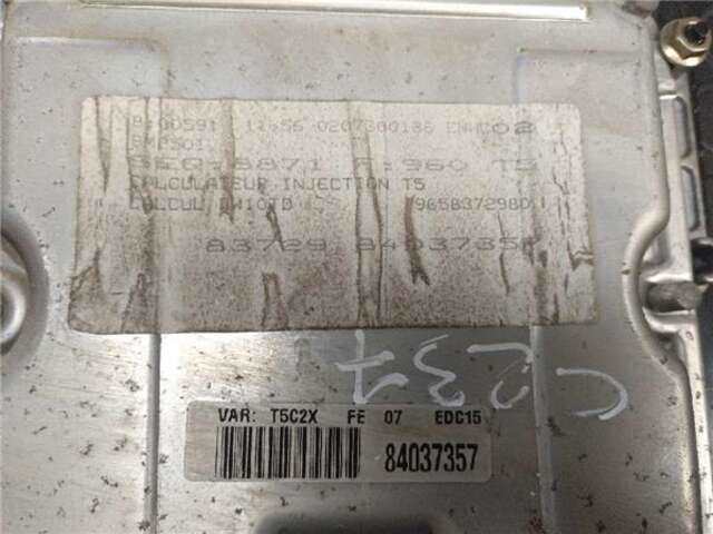 Foto 2ª: Centralita Motor ECU Peugeot 307 XR CLIM PLUS [RHYDW10TD]