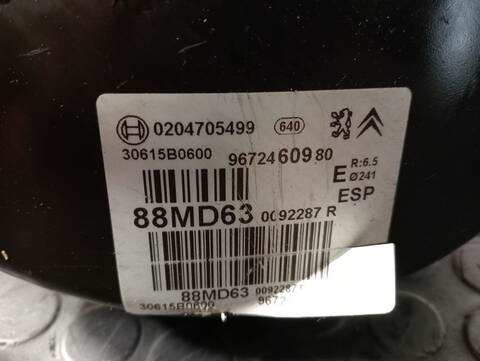 Foto 3ª: Servofreno Citroen DS3 1.2 12V E 82CV (2009)