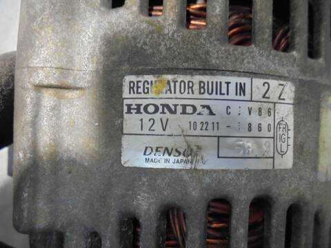 Foto 2ª: Alternador Honda Crv BASICO RD1) 147CV 108KW RD1/3) [B20Z1] (2001)