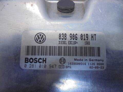 Foto 3ª: Centralita Motor ECU Seat Cordoba FRESH BERLINA 100CV 74KW [ATD] (2002)