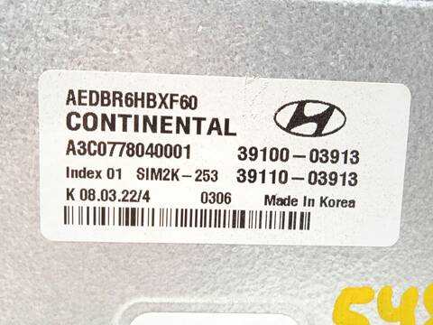 Foto 4ª: Centralita Motor ECU Hyundai Ioniq 1.6 GDI HYBRID 105CV 77KW [G4LE] (2022)