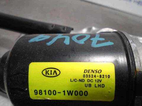 Foto 4ª: Motor Limpia Delantero Kia Rio BASIC 75CV 55KW [D3FA] (2015)