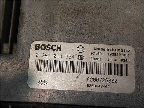 Foto 3ª: Centralita Motor ECU Renault Laguna 2.0 DCI BT01 BT0E BT0K) BERLINA 150CV 110KW [D/ M9R G 7] (2007)