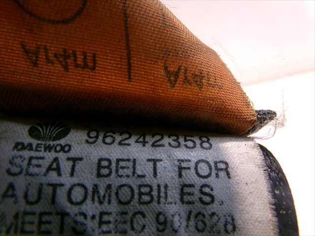 Foto 4ª: Cinturón Delantero Izquierdo Daewoo Lanos 1.5 G SEDAN,1997-2008 [A15SMS] (2002)