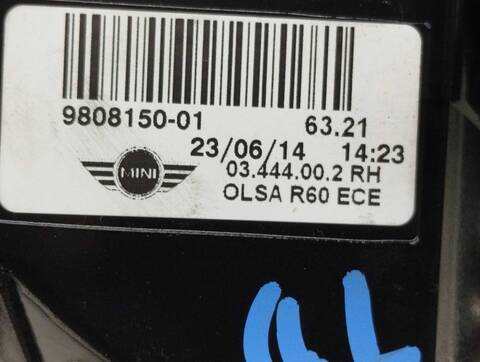 Foto 2ª: Piloto Trasero Derecho Bmw Mini COOPER D 112CV 82KW [N47C20A] (2014)