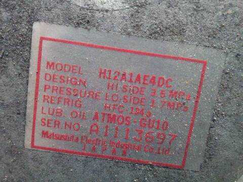 Foto 4ª: Compresor Aire Acondicionado Mazda 3 2.0 CRDT SPORTIVE BERLINA 143CV 105KW [D/RF] (2007)