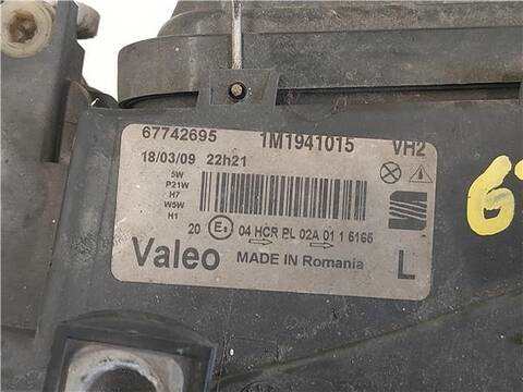 Foto 3ª: Faro Izquierdo Seat Leon 1.6 16 V 105CV 77KW [AZD] (2002)