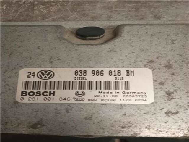 Foto 2ª: Centralita Motor ECU Volkswagen Golf 1.9 TDI [ALH]