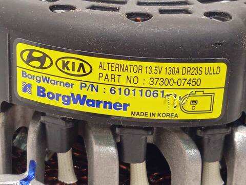 Foto 4ª: Alternador Kia Xceed 1.0 TGDI CAT 120CV 88KW [G3LE] (2023)