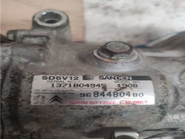 Foto 2ª: Compresor Aire Acondicionado Citroen C3 1.4 HDI [8HZ (DV4TD)]