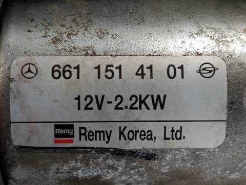 Foto 3ª: Motor de Arranque Ssangyong Kyron 200 XDI LIMITED 4WD 141CV (2005)