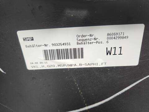 Foto 4ª: Paragolpes Trasero Bmw Serie 3 315 330D XDRIVE SPORT LINE 4P) BERLINA 265CV [B57D30A] (2022)