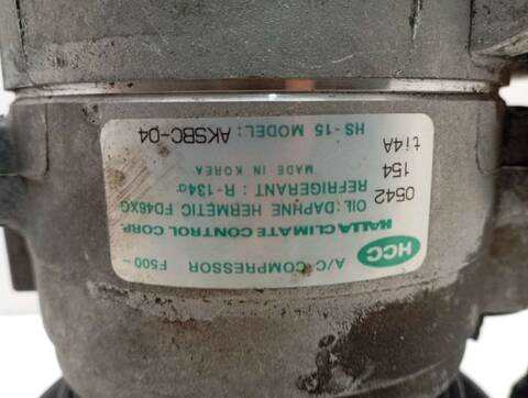 Foto 3ª: Compresor Aire Acondicionado Hyundai Coupe 1.6 16V CAT COUPE 116CV 85KW [G4GR] (2000)