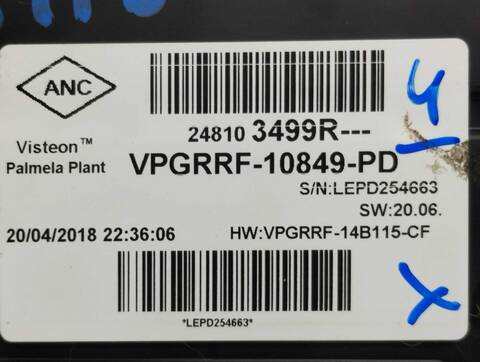 Foto 3ª: Cuadro de Instrumentos Renault Captur DYNAMIQUE 90CV 66KW [H4B B4] (2018)