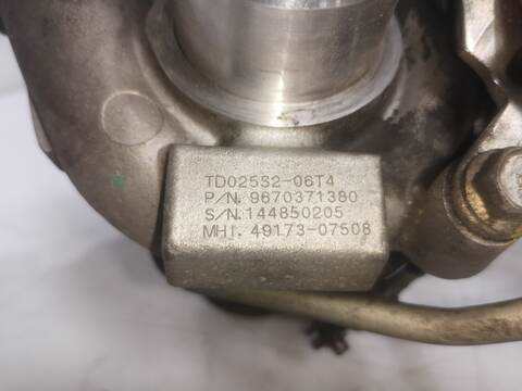 Turbocompresor Peugeot 308 9HX