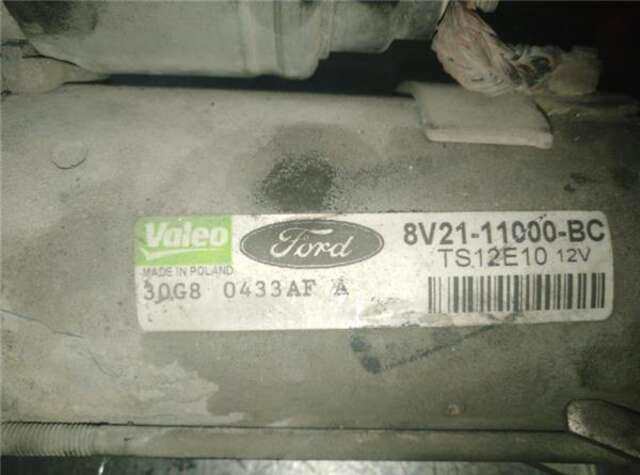 Motor de Arranque Ford Fiesta 1.6 SPORT [1.6 LTR. - 88 KW 16V TI-VCT CAT]