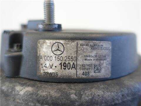 Foto 3ª: Alternador Mercedes Clase C 160 2.2 200 CDI 203.004) BERLINA 116CV 85KW [OM 611.962] (2002)