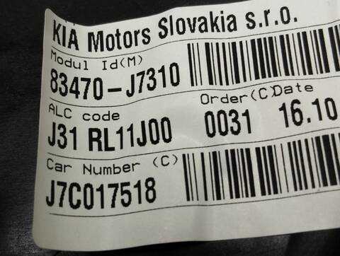 Foto 4ª: Elevalunas Manual Trasero Izquierdo Kia Xceed DRIVE 136CV 100KW [D4FE] (2020)