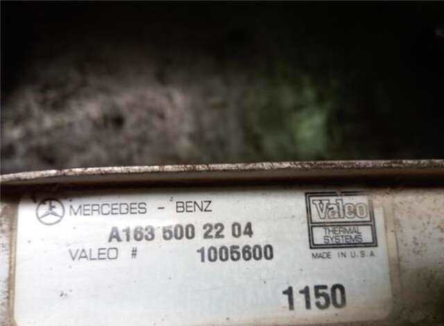 Foto 1ª: Radiador Motor Mercedes Clase ML 230 4.3 430 (163.172) [4.3 LTR. - 200 KW V8 24V CAT] [M 113.942]