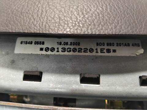 Foto 3ª: Airbag Delantero Izquierdo Volkswagen Phaeton V6 5 ASIENTOS) 241CV (2002)