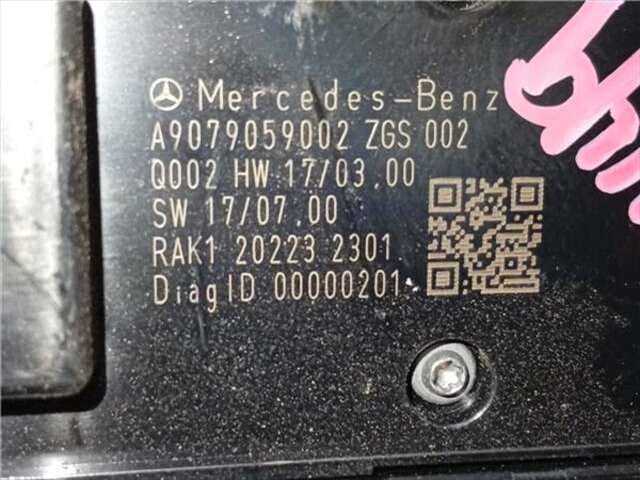 Foto 1ª: Botonera Elevalunas Mercedes Sprinter 2.1 311/314/316 CDI RWD L1 (907.631) [2.1 LTR. - 120 KW CDI CAT]