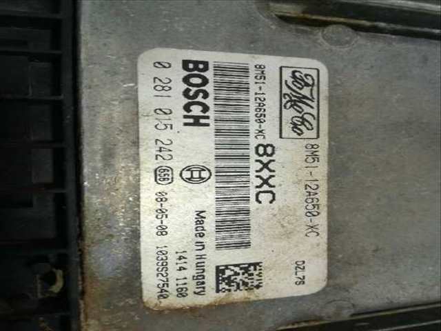 Foto 2ª: Centralita Motor ECU Ford Focus TREND 109CV 80KW [G8DB] (2008)