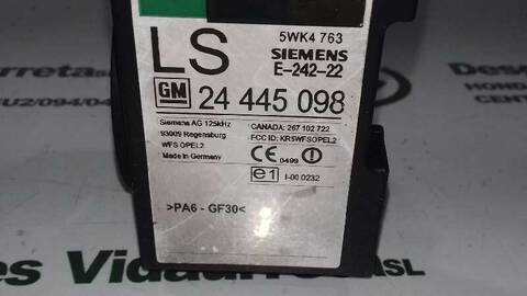 Foto 3ª: Centralita Inmovilizador Opel Zafira 1.8 16V 125CV 92KW [Z18XE] (2002)