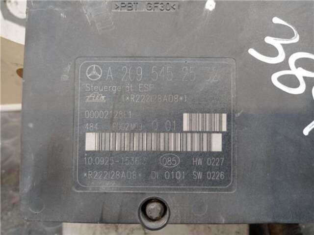 Foto 2ª: Abs Mercedes Clase C 160 2.6 240 (203.061) [2.6 LTR. - 125 KW CAT] [M112912]