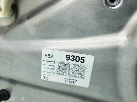 Foto 3ª: Elevalunas Eléctrico Delantero Izquierdo Mercedes Clase C 160 C 220 CDI 204.008) BERLINA 170CV 125KW [646811] (2009)