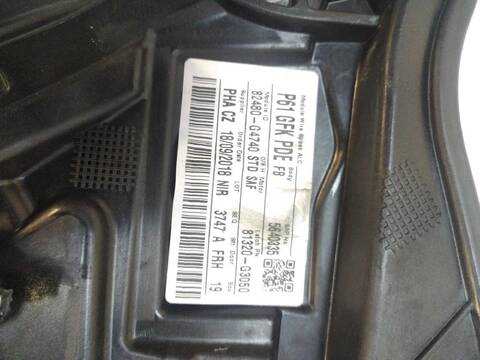 Foto 3ª: Elevalunas Eléctrico Delantero Derecho Hyundai i30 1.0 T-GDI (2017)