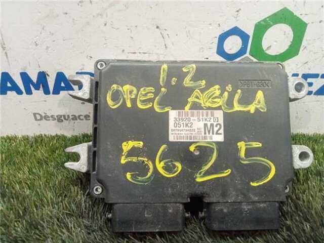 Centralita Motor ECU Opel Agila 1.2 ENJOY [1.2 LTR. - 69 KW CAT (K 12 B - LUY)]