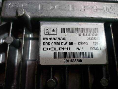 Foto 3ª: Centralita Motor ECU Peugeot 508 ACTIVE 140CV 103KW [8DRHF8] (2012)