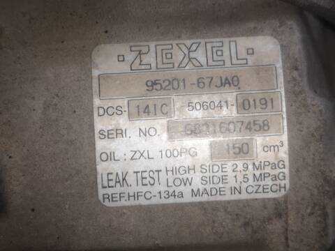 Foto 3ª: Compresor Aire Acondicionado Suzuki Grand Vitara F9Q (2006)