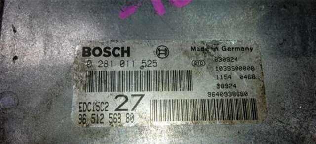 Centralita Motor ECU Peugeot 206 2.0 HDI 90