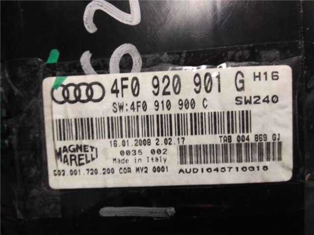 Foto 3ª: Cuadro de Instrumentos Audi A6 2.0 TDI [2.0 LTR. - 103 KW TDI] [BRE]
