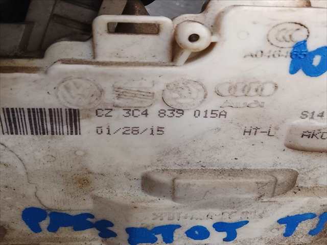 Foto 2ª: Cerradura Puerta Trasera Izquierda Volkswagen Passat 2.0 TDI 140CV (2008)