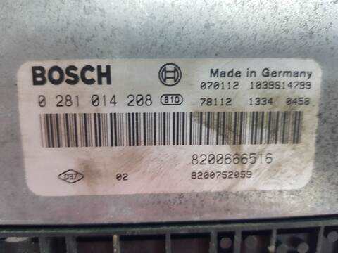 Foto 2ª: Centralita Motor ECU Renault Trafic 6 - PLAZAS ACRISTALADO PARCIAL 29T COMBI CORTO (2006)