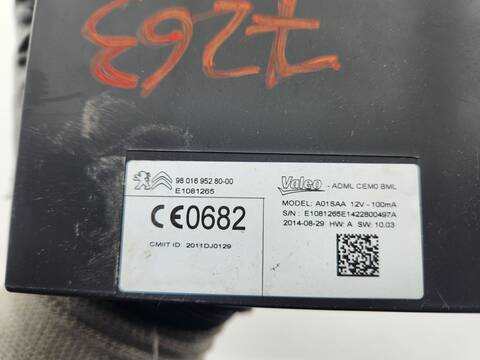 Foto 3ª: Centralita Motor ECU Citroen DS5 SPORT 181CV 133KW [AH02] (2014)