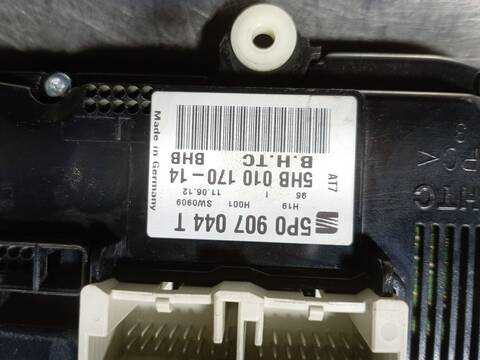 Foto 4ª: Mando Climatizador Seat Leon ERENCE 105CV 77KW [CAY] (2012)