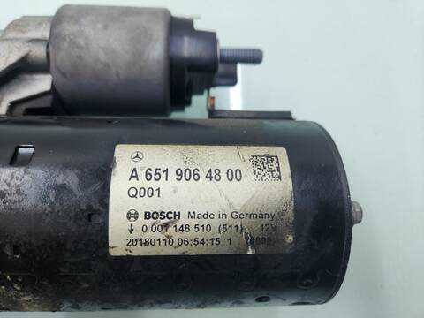 Foto 2ª: Motor de Arranque Mercedes Clase G 230 GLC 250 D 4MATIC 253.909) 204CV 150KW [651921] (2024)