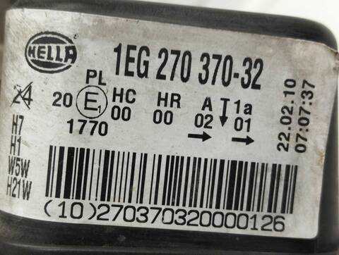 Foto 2ª: Faro Derecho Opel Astra COSMO BERLINA 101CV 74KW [Z17DTH] (2006)