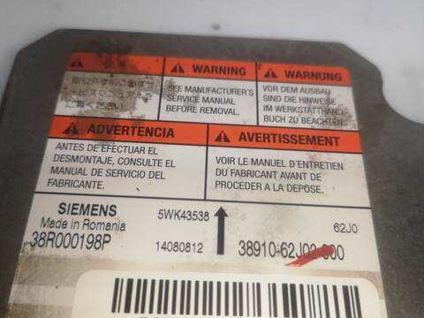 Centralita Airbag Suzuki Swift M13A BERLINA