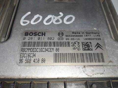 Foto 3ª: Centralita Motor ECU Citroen Xsara HDI 110 FAP SX PICASSO 109CV 80KW [9HY] (2005)