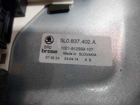 Foto 3ª: Elevalunas Eléctrico Delantero Derecho Skoda Yeti ACTIVE 105CV 77KW [CBZB] (2014)