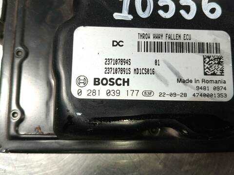 Foto 4ª: Centralita Motor ECU Renault Express ADVANCE 95CV 70KW [K9K876] (2022)