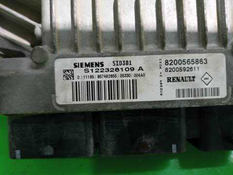 Foto 2ª: Centralita Motor ECU Renault Scenic 1.5 DCI DIESEL 106CV 78KW [D/ K9K P7] (2006)