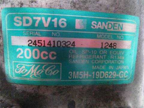 Foto 3ª: Compresor Aire Acondicionado Ford C Max 1.6 TDCI 109CV 80KW FOCUS [G8DA] (2004)